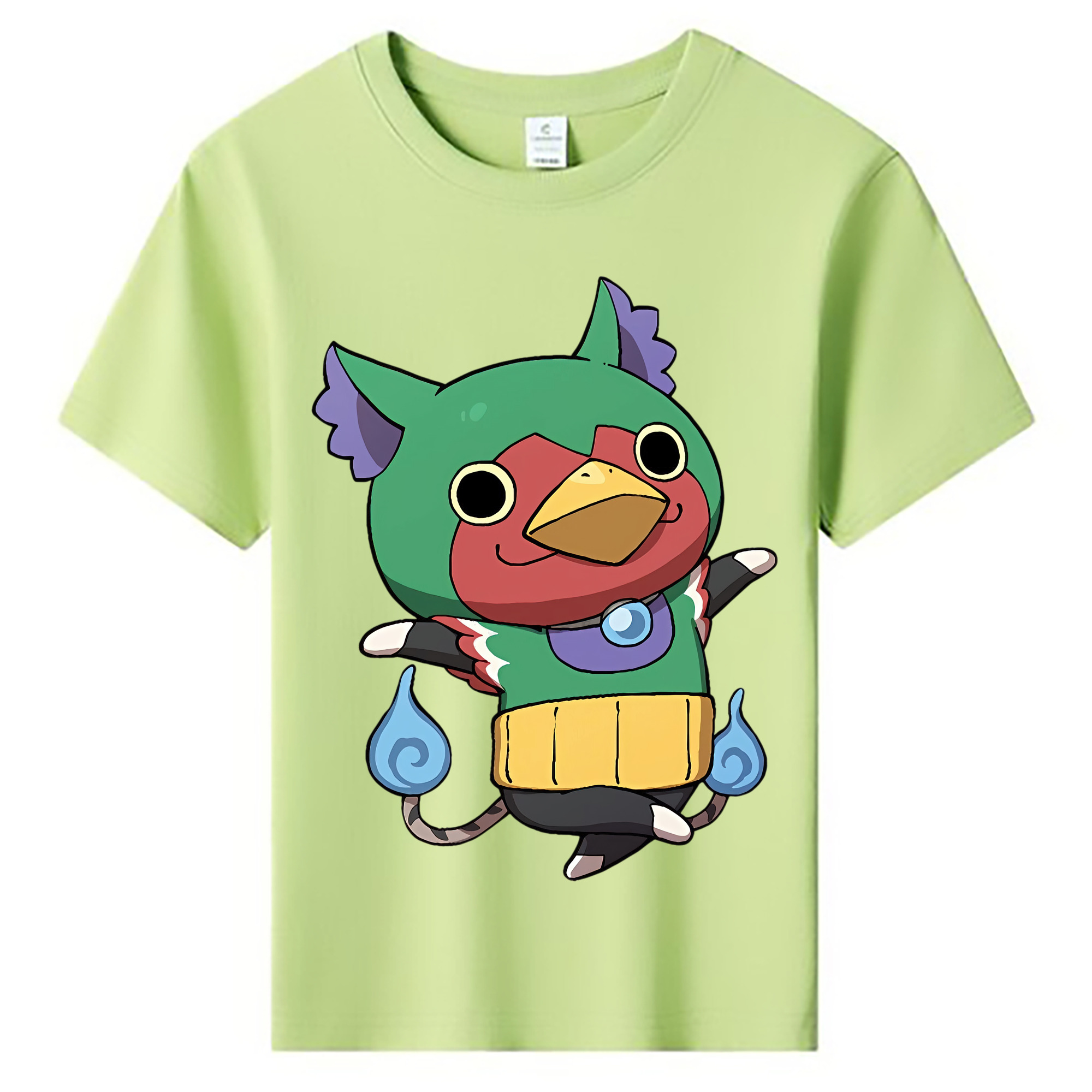 （画像用） 妖怪ウォッチ Yo-kai Watch 綿100％キッズTシャツ（フロントプリント）